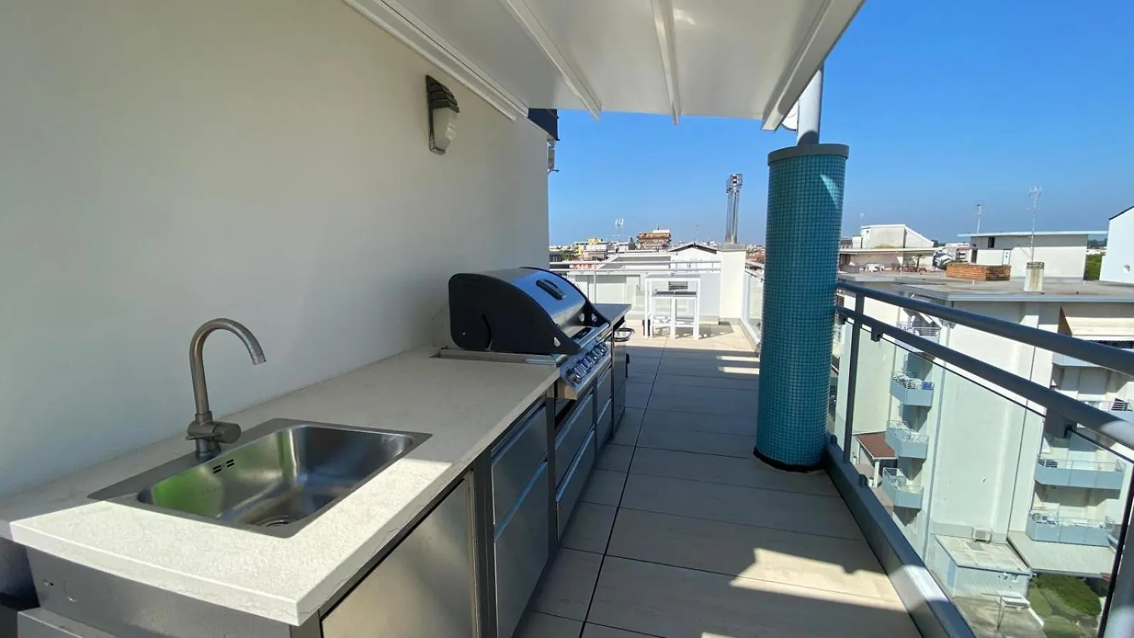 Rooftop Onda Blu Vista Mare - Aria - A 150 Mt Dalla Spiaggia Lido di Jesolo